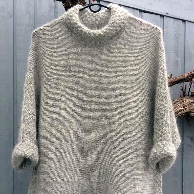Nr 454 - Ponchosweater - FIL